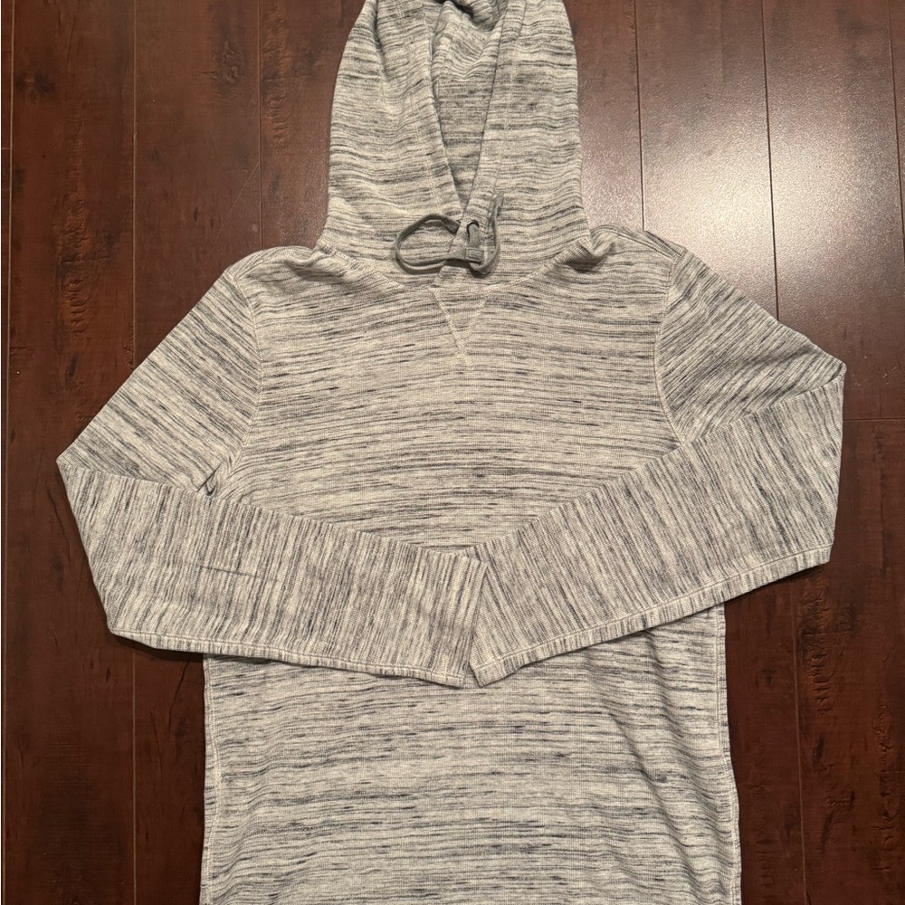Banana Republic Heather Gray Knit Sweater